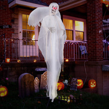 Load image into Gallery viewer, Halloween Sound-Activated Standing Haunting Angel with Glowing Eyes and Moving Wings - Suitable for Haunted Houses and Halloween Decorations