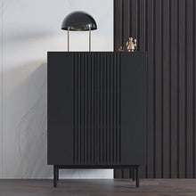 Load image into Gallery viewer, Modern Minimalist Side Cabinet Floor Storage Cabinet - Suitable for Living Room and Bedroom