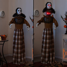 Load image into Gallery viewer, Halloween Electronic Animated Haunting Woman with Pop-up Head - Suitable for Halloween Decorations and Haunted House Parties