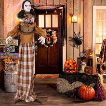 Load image into Gallery viewer, Halloween Electronic Animated Haunting Woman with Pop-up Head - Suitable for Halloween Decorations and Haunted House Parties