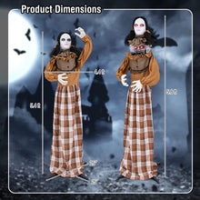 Load image into Gallery viewer, Halloween Electronic Animated Haunting Woman with Pop-up Head - Suitable for Halloween Decorations and Haunted House Parties