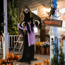 Load image into Gallery viewer, Halloween Electronic Vampire with Built-in Scary Sound Effects and LED Lights - Suitable for Halloween Decorations and Haunted House Parties