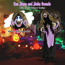 Load image into Gallery viewer, Halloween Electronic Vampire with Built-in Scary Sound Effects and LED Lights - Suitable for Halloween Decorations and Haunted House Parties