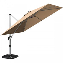 Charger l'image dans la galerie, 10 Ft Outdoor Patio Umbrella Canopy, 360° Rotation, Weather-Resistant