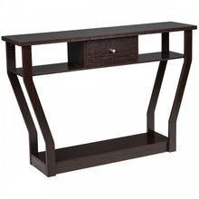 Load image into Gallery viewer, Costway Modern Entryway Console Table with Drawers - Suitable for Living Room and Porch