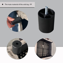 Load image into Gallery viewer, Outdoor Modular Sofa, with Aluminum Structure, Support Cushion and Back Cushion Cover-Removable, Fade-resistant, Waterproof Sofa Cover Included,Light Brown(The rate : Based on a single piece )