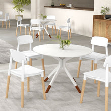 Load image into Gallery viewer, Modern Minimalist High-End Dining Chairs Set of 4 with Backrest for Restaurant