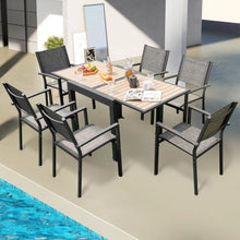 Charger l'image dans la galerie, Outdoor Expandable Dining Table - Seats Up to 6 People, Suitable for Patio and Backyard
