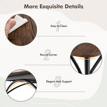 Load image into Gallery viewer, Industrial Style Dining Room Table Set - 3-Piece Set with Oval Table and 2 Benches - Suitable for Kitchen, Restaurant, and Small Tavern