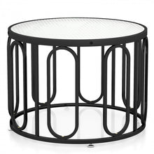 Charger l'image dans la galerie, Costway Modern Round Dining Table and Coffee Table - Suitable for Living Room and Cafe