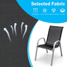 Load image into Gallery viewer, Outdoor Gray Dining Room Table and Chairs Set - 5-Piece Set with Expandable Table - Suitable for Backyard and Patio