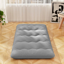 Load image into Gallery viewer, Gray Portable Folding Futon Mattress with Carrying Bag