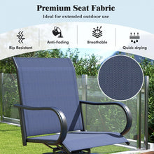 Load image into Gallery viewer, Costway Patio Set with Swivel Chairs - Suitable for Garden and Backyard