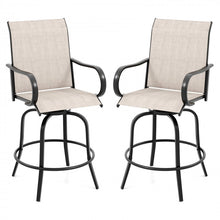 Load image into Gallery viewer, Costway Patio Set with Swivel Chairs - Suitable for Garden and Backyard