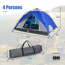 Load image into Gallery viewer, Multipurpose Portable Pop-Up Camping Tent