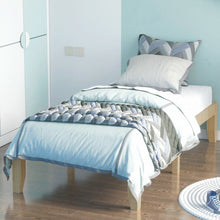 Load image into Gallery viewer, Bedroom Double Solid Wood Bed Frame with Storage Underneath
