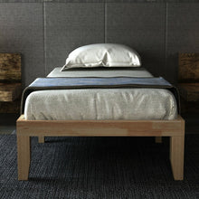 Load image into Gallery viewer, Wooden Platform Bed Frame with Storage Underneath for Two