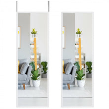 Load image into Gallery viewer, 42.5 x 14 Inch Wall-Mounted Metal Door Mirror Decorative Mirror