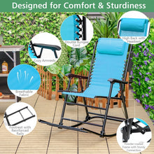 Load image into Gallery viewer, Outdoor Rocking Camping Chair - Portable Folding Chair Suitable for Camping and Hiking