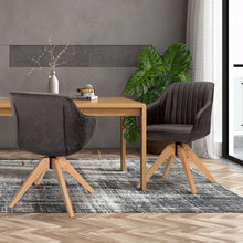 Load image into Gallery viewer, Costway Modern Minimalist Swivel Chair for Living Room - Supports Up to 330 lbs with Anti-Slip Feet