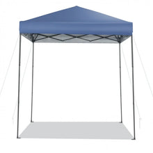 Load image into Gallery viewer, Costway 6.6 x 6.6 Feet Outdoor Shade Canopy Pop-Up Tent - Suitable for Camping, Picnics, Parties, and Weddings