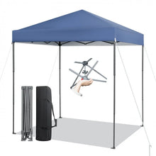 Load image into Gallery viewer, Costway 6.6 x 6.6 Feet Outdoor Shade Canopy Pop-Up Tent - Suitable for Camping, Picnics, Parties, and Weddings