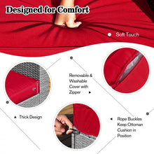 Load image into Gallery viewer, 9-Piece Outdoor Rattan Sofa Set with Propane Fire Pit Table (All-Season)