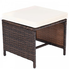 Charger l'image dans la galerie, 10-Piece Outdoor Patio Fashionable Dining Set with Washable Cushions