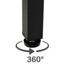 Load image into Gallery viewer, Industrial Style Bedroom Bed Frame with 2-Tier Headboard and Charging Ports