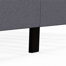 Load image into Gallery viewer, Padded Platform Bed with Under-Bed Storage Space