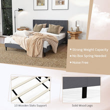 Load image into Gallery viewer, Padded Platform Bed with Under-Bed Storage Space