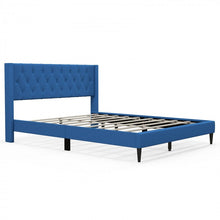 Load image into Gallery viewer, Padded Platform Bed with Under-Bed Storage Space