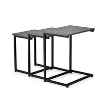 Charger l'image dans la galerie, Costway Modern Side Tables for Living Room Coffee Table 3-Piece Set - Suitable for Office and Apartment