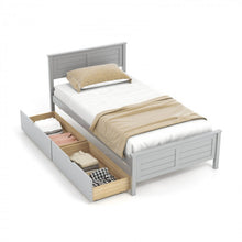 Charger l'image dans la galerie, Costway Furniture:Modern Bed Frame with Storage Drawers