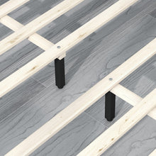 Load image into Gallery viewer, Blue Velvet Upholstered Headboard Platform Bed for Bedroom