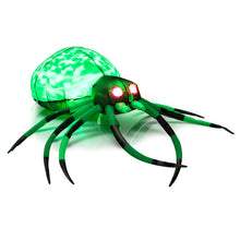 Load image into Gallery viewer, Halloween Inflatable Green Spider - Suitable for Halloween Decorations and Haunted Houses