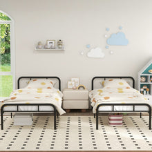 Load image into Gallery viewer, Modern Minimalist Metal Platform Bed Frame with Storage Space