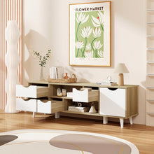 Load image into Gallery viewer, Multi-Drawer TV Stand with Storage for 55-inch TV