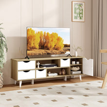 Load image into Gallery viewer, Multi-Drawer TV Stand with Storage for 55-inch TV