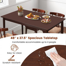 Load image into Gallery viewer, Medieval Style Dining Room Tables for 4 People - Suitable for Kitchen and Dining Room