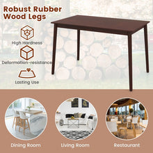 Load image into Gallery viewer, Medieval Style Dining Room Tables for 4 People - Suitable for Kitchen and Dining Room