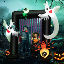 Charger l&#39;image dans la galerie, Halloween Inflatable Archway with Built-in LED Lights - Suitable for Halloween Decorations
