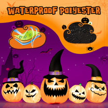 Load image into Gallery viewer, Halloween Inflatable Pumpkin 5-Piece Set with LED Lights and Blower - Suitable for Halloween Decorations
