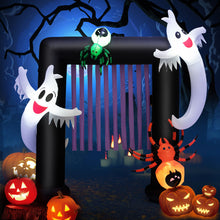 Charger l&#39;image dans la galerie, Halloween Inflatable Archway with Built-in LED Lights - Suitable for Halloween Decorations
