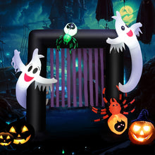 Charger l&#39;image dans la galerie, Halloween Inflatable Archway with Built-in LED Lights - Suitable for Halloween Decorations
