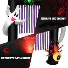 Charger l&#39;image dans la galerie, Halloween Inflatable Archway with Built-in LED Lights - Suitable for Halloween Decorations
