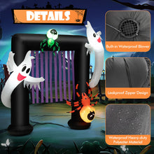 Charger l&#39;image dans la galerie, Halloween Inflatable Archway with Built-in LED Lights - Suitable for Halloween Decorations
