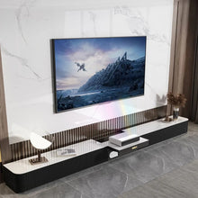Load image into Gallery viewer, Modern Minimalist All-in-One Projector Stand TV Stand with Pull-Out Extendable Shelf - Suitable for Home Theater
