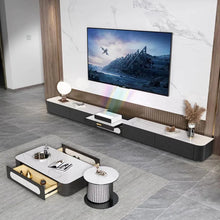 Load image into Gallery viewer, Modern Minimalist All-in-One Projector Stand TV Stand with Pull-Out Extendable Shelf - Suitable for Home Theater
