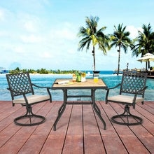 Load image into Gallery viewer, Outdoor Industrial Style Small Dining Table - Suitable for Patio, Poolside, and Backyard
